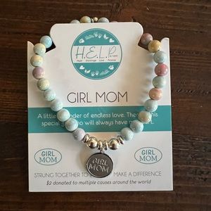 Girl Mom- H.E.L.P. Bracelet